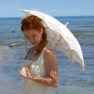 Renaissance Ecru Parasol